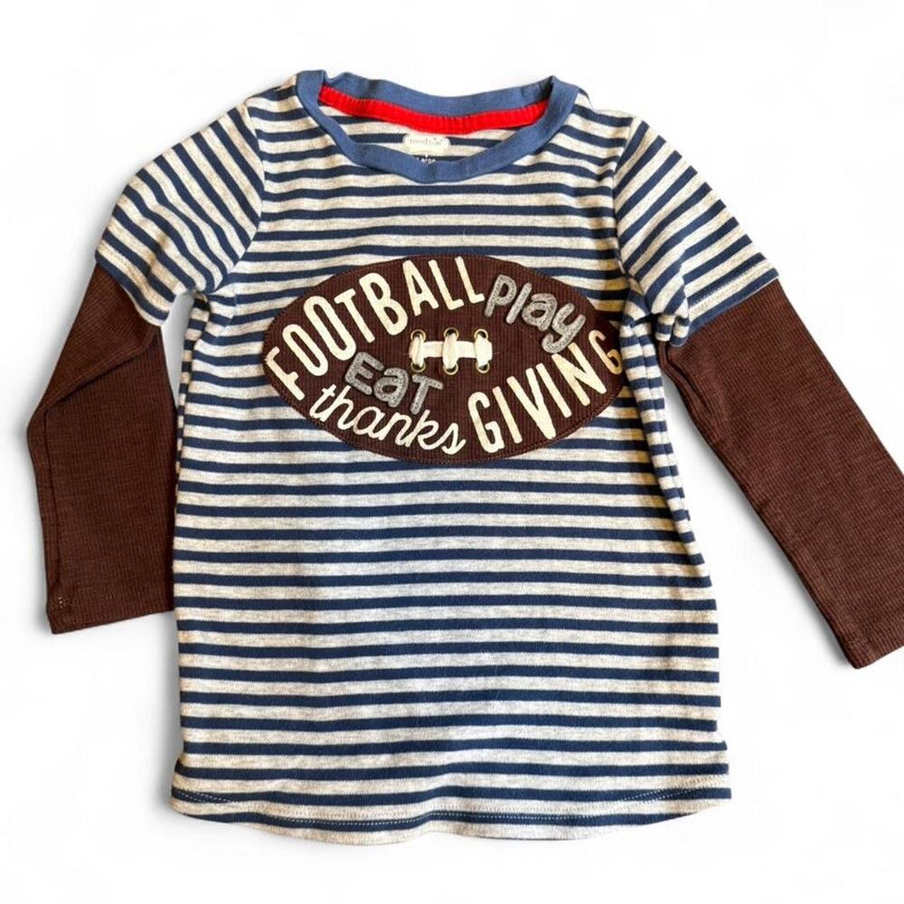 Mud pie blue white